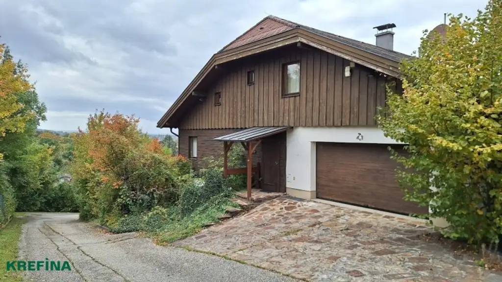 Region Tulbing: Idyllisch gelegenes Einfamilienhaus mit schönem Blick ins "Tullner Donautal"