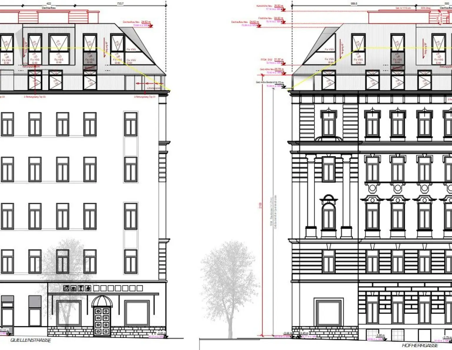 ***Neu*** Bewilligter Rohdachboden mit Entwicklungspotenzial! 8 tolle Einheiten mit Freiflächen!