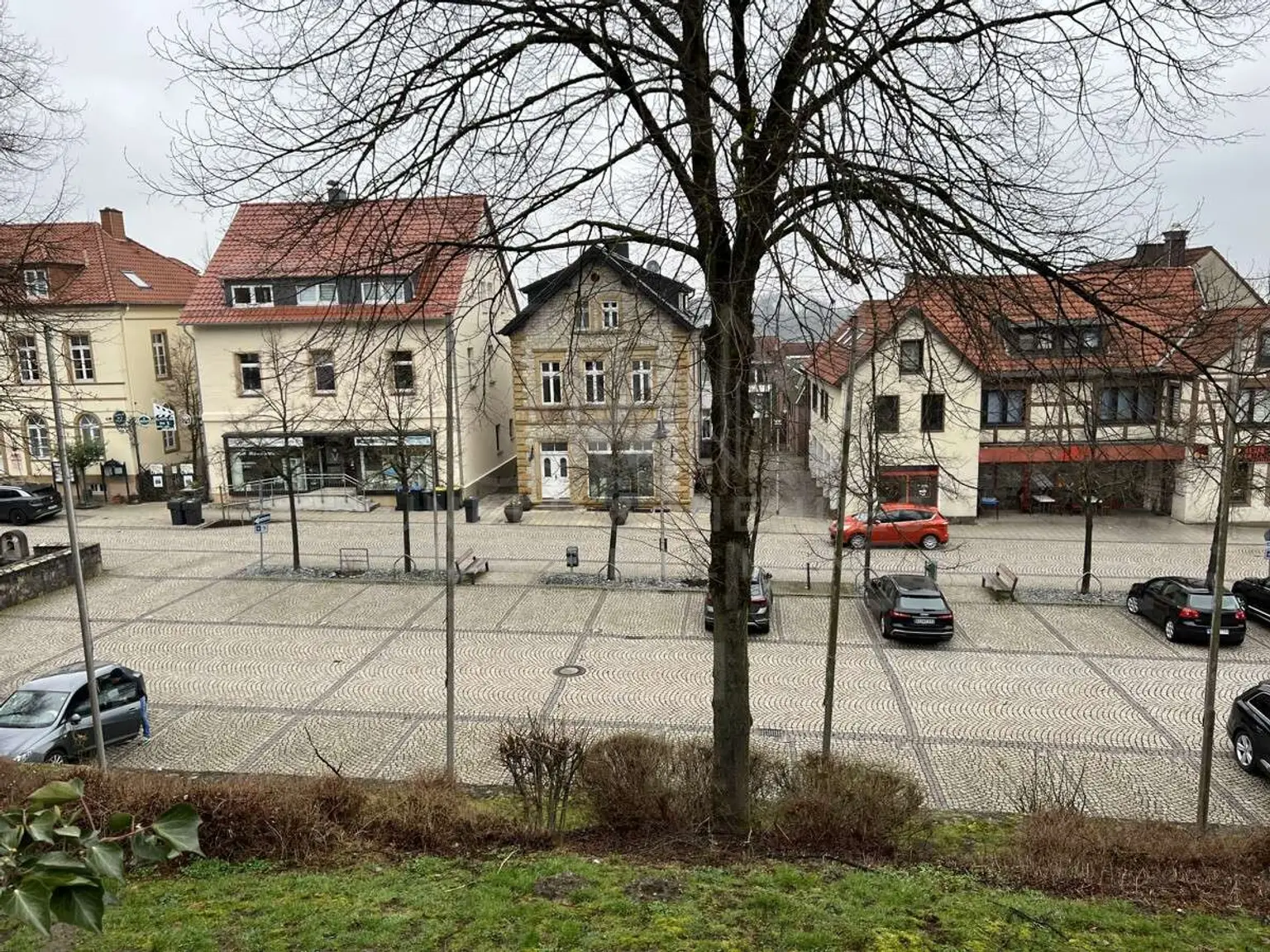 Blick auf die Hauptstraße