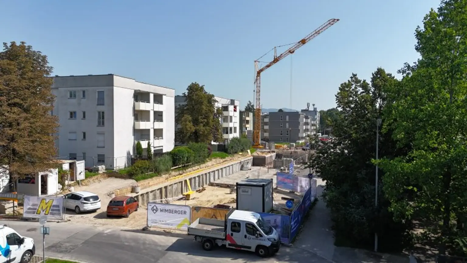 Neubauprojekt  Wohnhausanlage "HOHENeck" - BAUSTART BEREITS ERFOLGT !