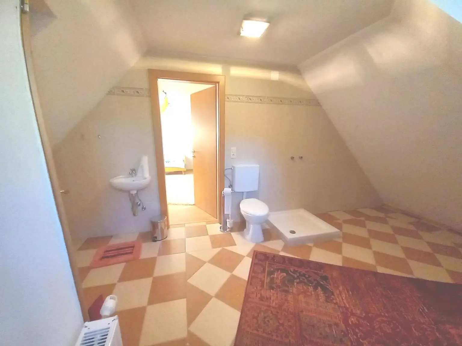 LANDHAUS MIT GROSSEM, SONNIGEN GRUND AM WALDRAND