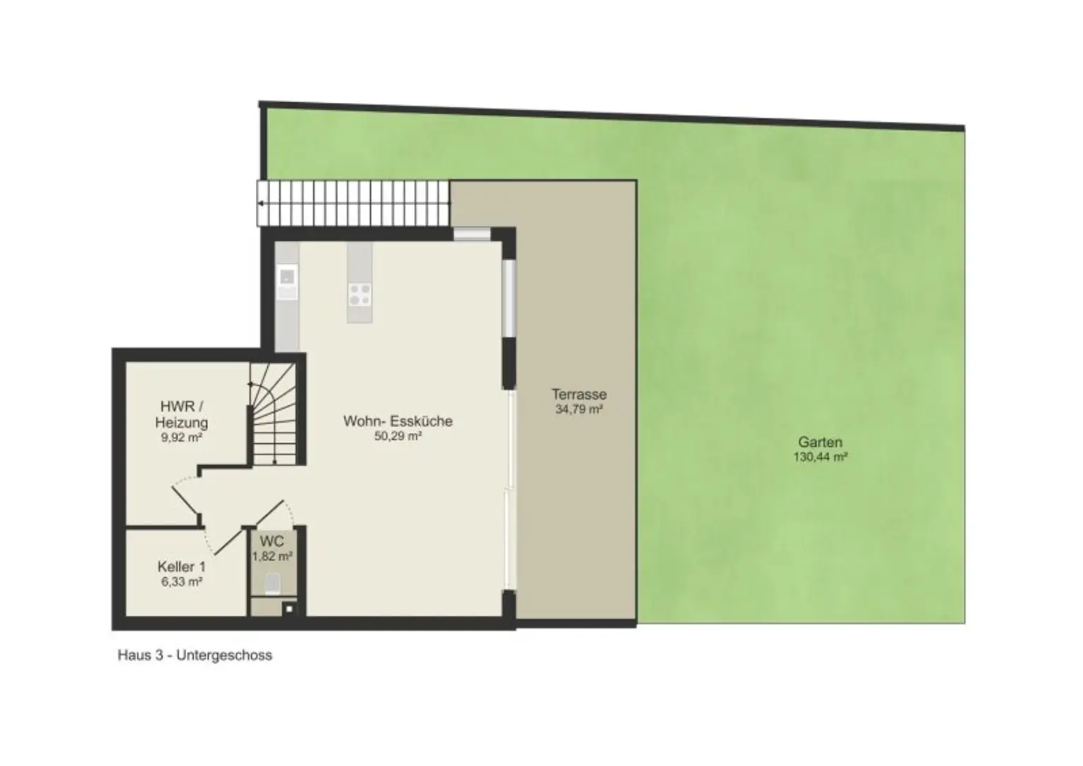 Erstbezug: Großzügiger Familientraum mit unverbaubarem Grünblick!