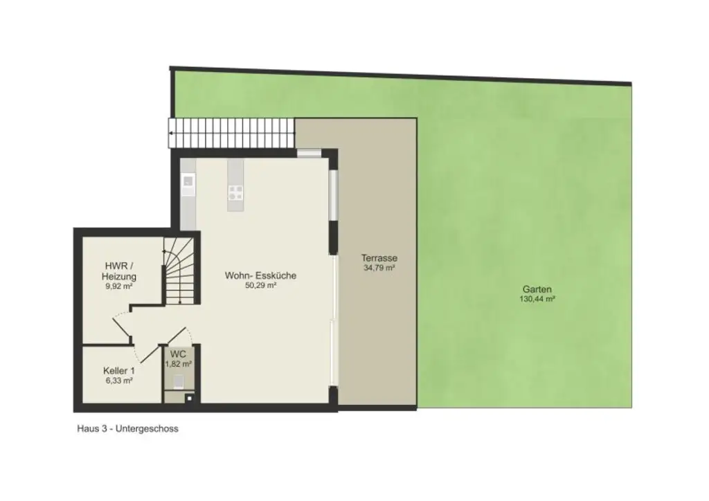 Erstbezug: Großzügiger Familientraum mit unverbaubarem Grünblick!