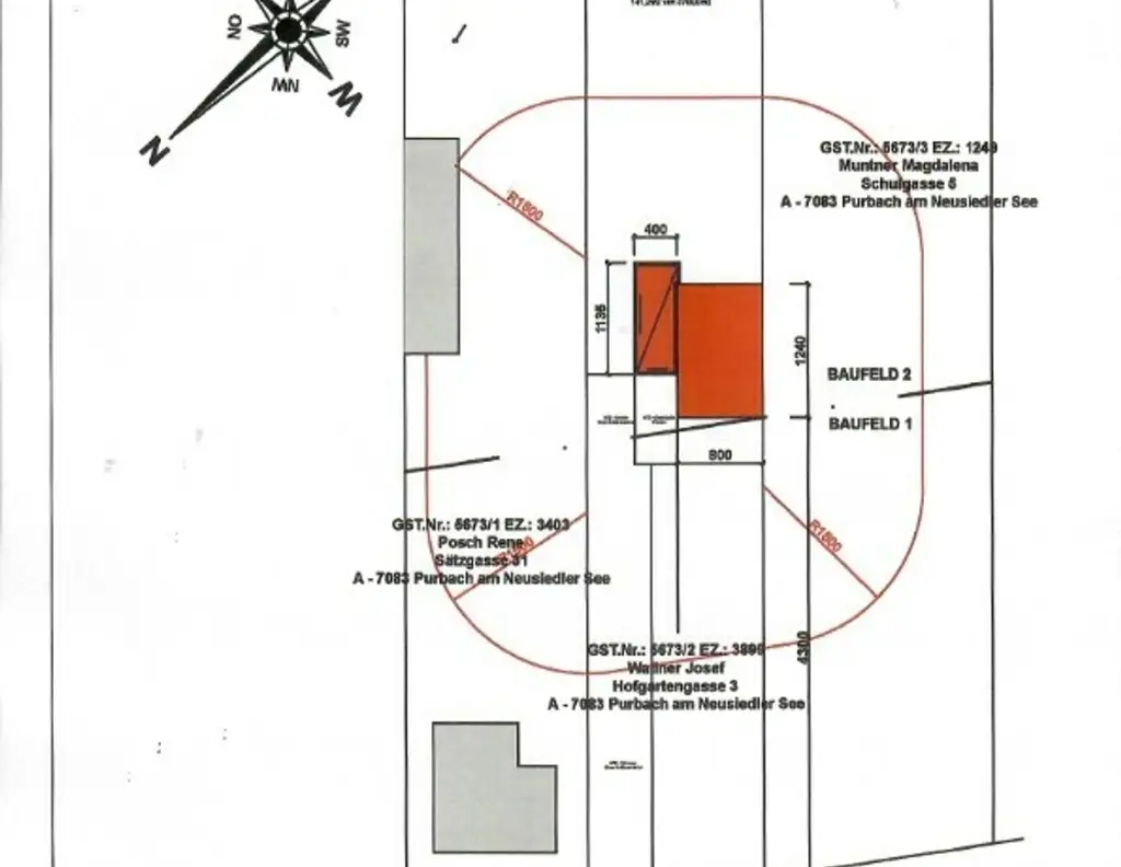 4 kleine Grundstücke am Stadtrand !