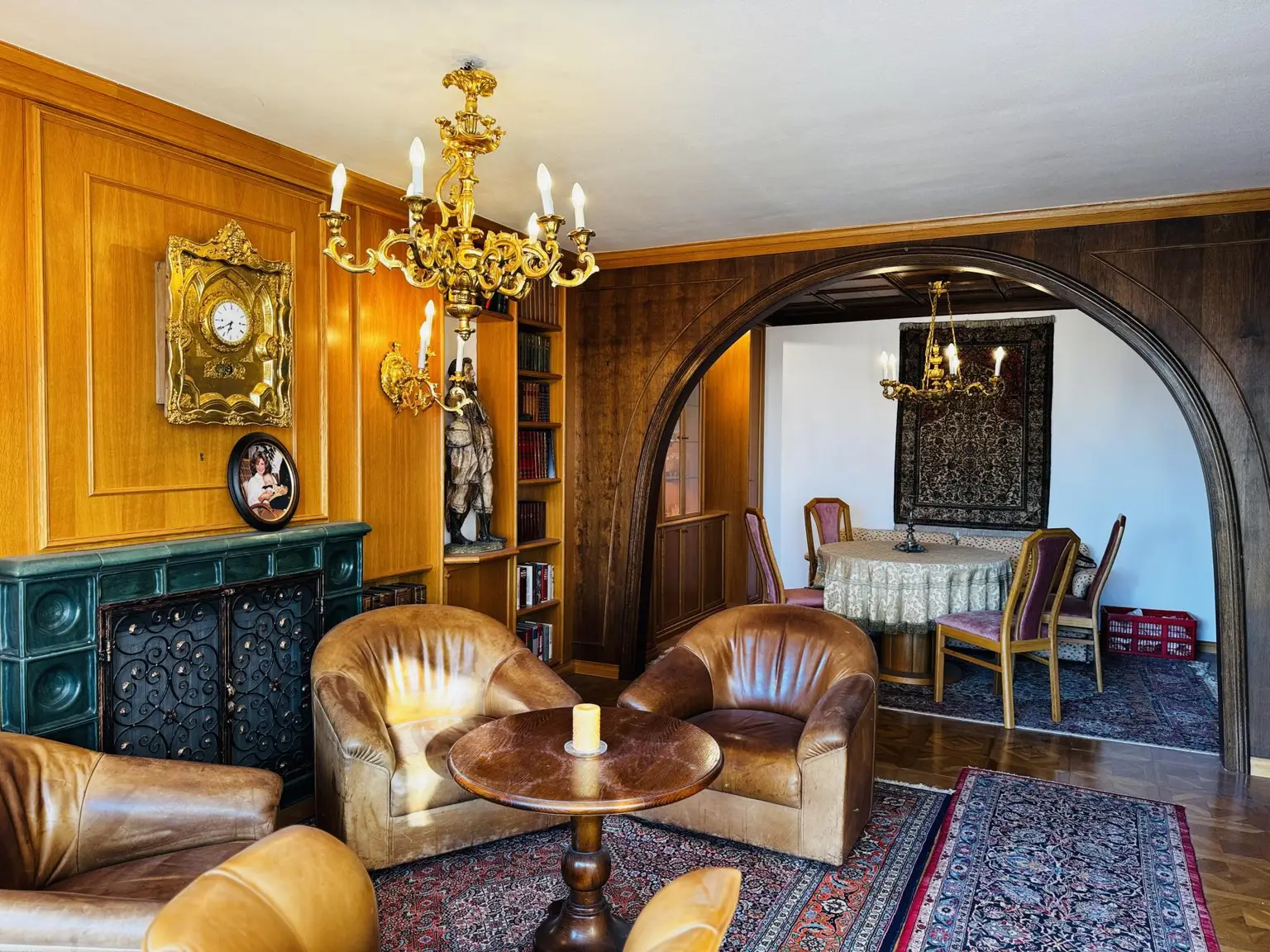 Wohnzimmer Blick Esstisch