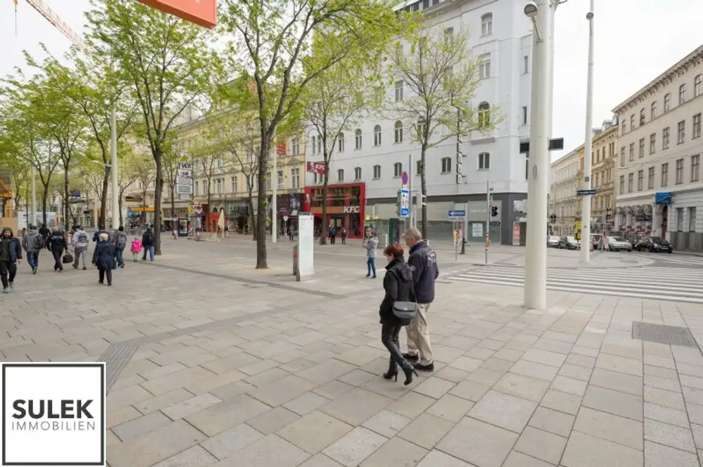 Zweitbezug: hofseitig gelegene 3-Zimmer-Wohnung direkt an der Mariahilferstraße - mit Klimaanlage