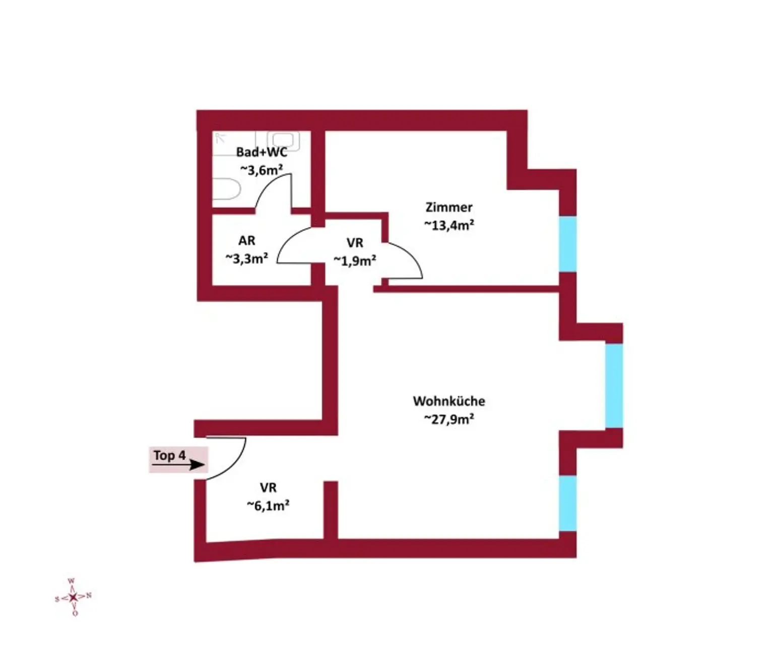 NÄHE U2: ERSTBEZUG IN GRÜNRUHELAGE I ideal für Pärchen & Familien I  Aufzug I Fußbodenheizung & Kühlung I Luft-Wasser-Wärmepumpe I elektrische Raffstores
