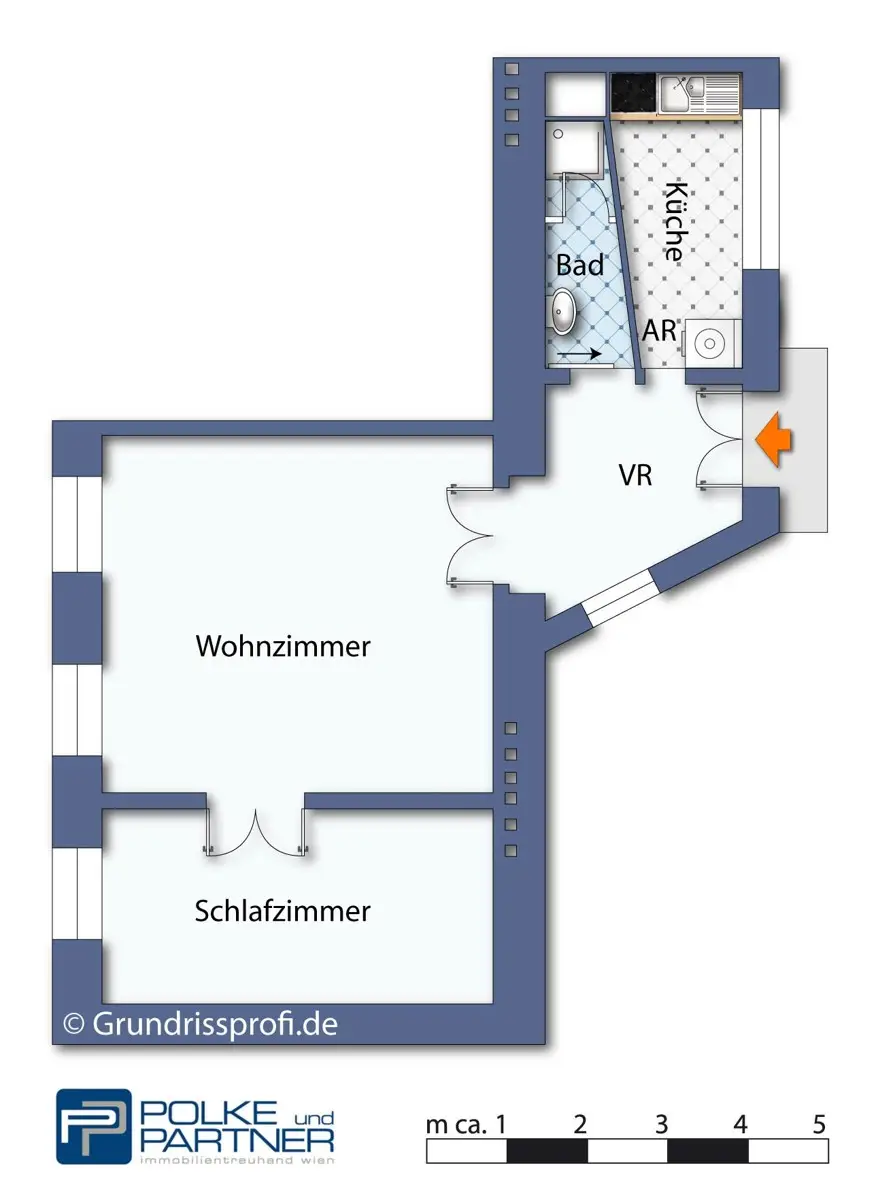 BEZUGSFERTIGE, TOPAUSGESTATTETE ALTBAUWOHNUNG NÄHE MARGARETENPLATZ  4 GEHMINUTEN ZUR U4-PILGRAMGASSE