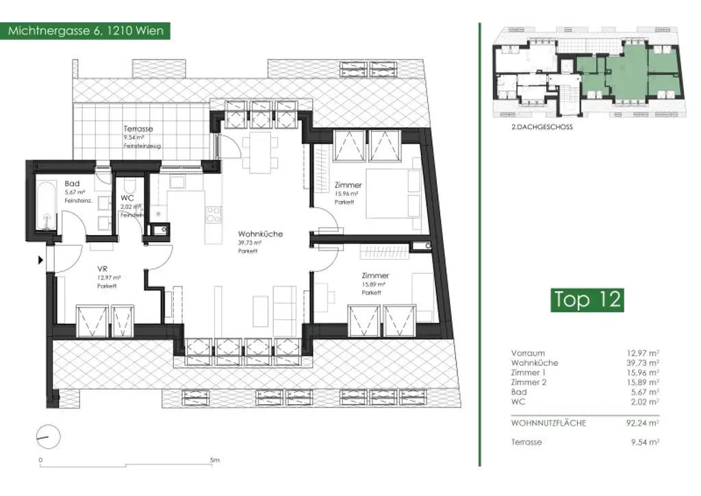 Exklusive 3-Zimmer Wohnung mit lichtdurchflutetem Wohnzimmer in absoluter Ruhelage -ab 01.12.!
