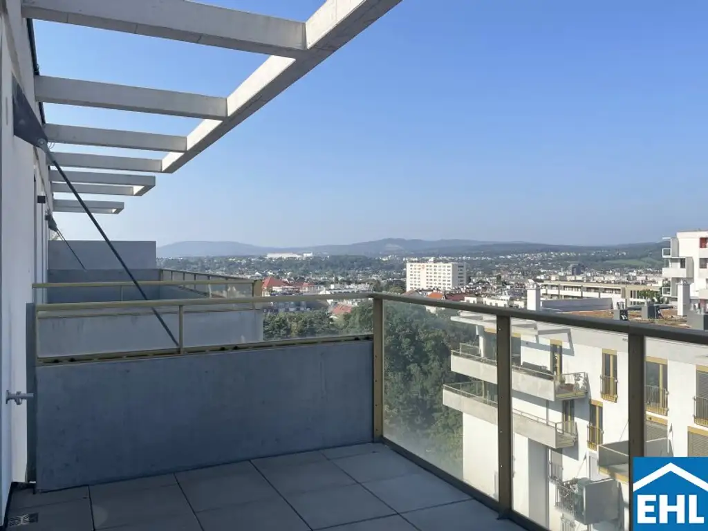 Weitläufig. Durchdacht. Zwei Balkone für Ihre Freiheit.