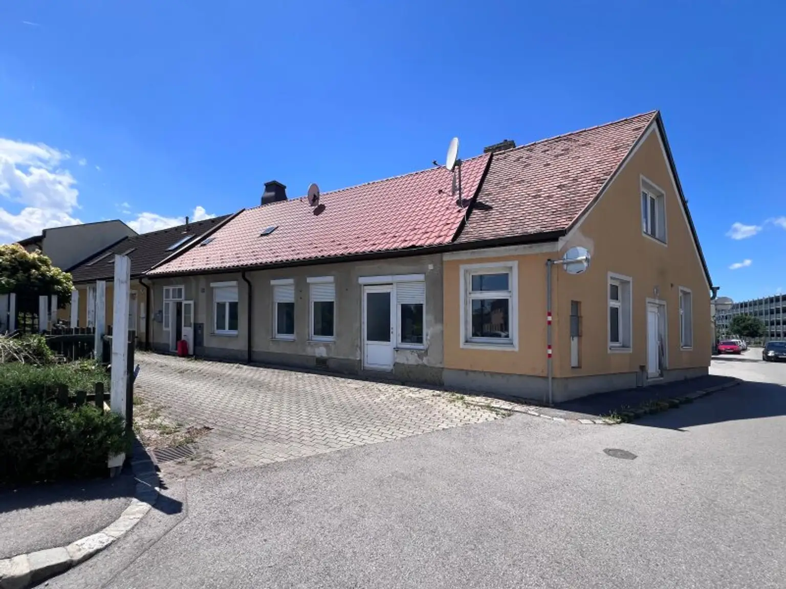 Hausansicht Gartengasse/Sackgasse