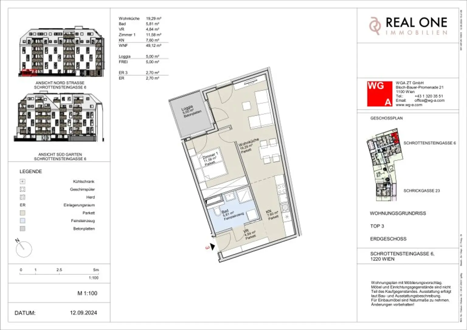 geräumige 2-Zimmer Wohnung in guter Lage - Erstbezug auf Eigengrund + Provisionsfrei!