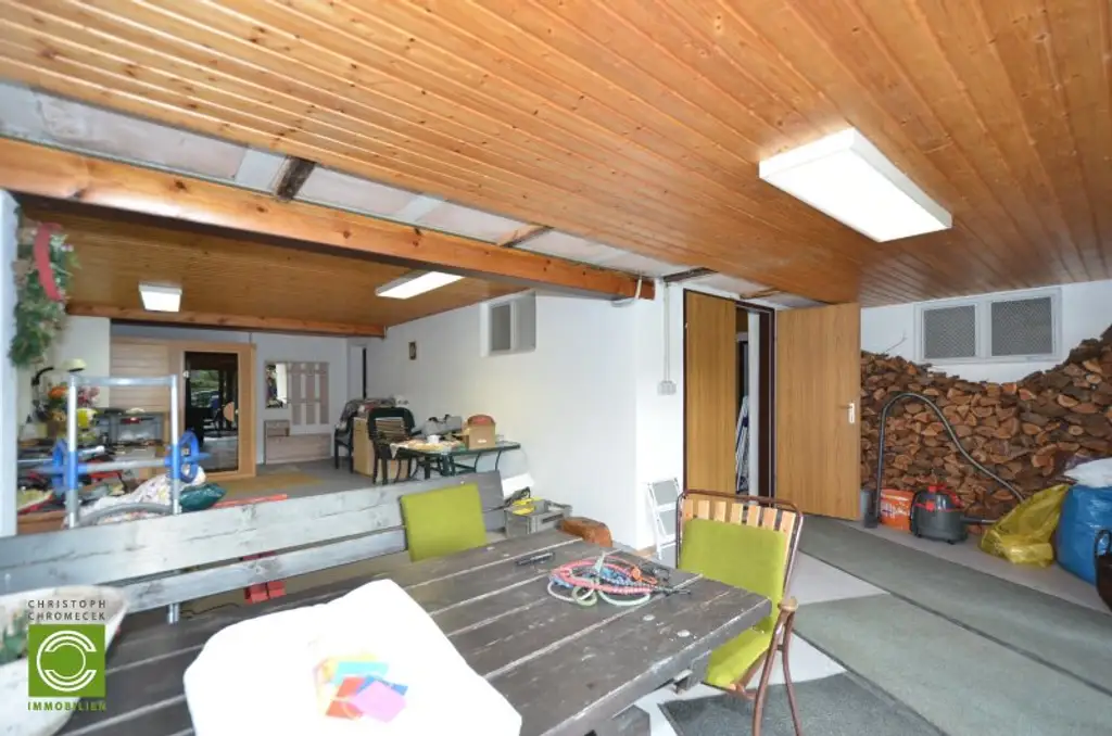 CHRISTOPH CHROMECEK IMMOBILIEN - SULZ IM WIENERWALD - Traumhafter Baugrund mit Blockhaus in Grün-Ruhelage!