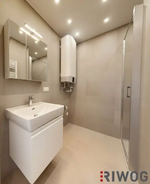 ERSTBEZUG nach Sanierung I Großzügige 2 Zimmer Wohnung mit Ausblick ins Grüne I inkl. Tischlerküche mit Siemens Geräten I Alte Donau Nähe