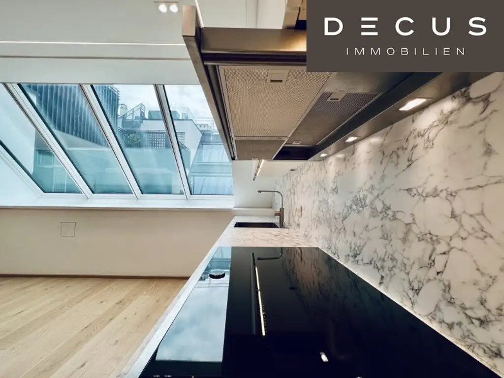 RESIDIEREN AM STADTPARK | ELEGANTE DACHGESCHOSSWOHNUNG | RUHIGE HOFSEITIGE 12 m2 TERRASSE | 4 ZIMMER | 2 BÄDER