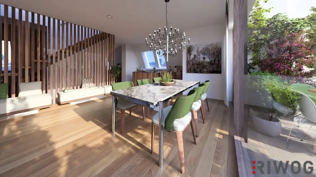 Einmalige Dachgeschosswohnung am Naschmarkt – Mit Vision veredelbar zum 215 m² PENTHOUSE-Juwel mit einmaligen 360°-Blick über Wien