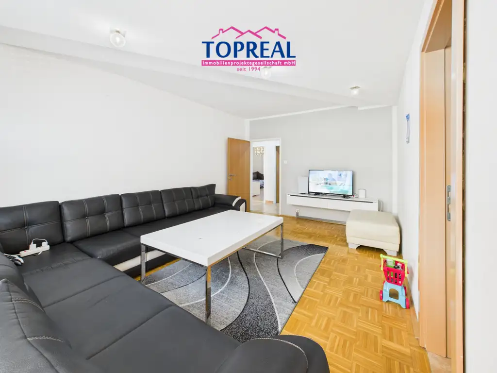 Großzügige 4-Zimmer-Familienwohnung mit Loggia in begehrter Stadtlage von Wels