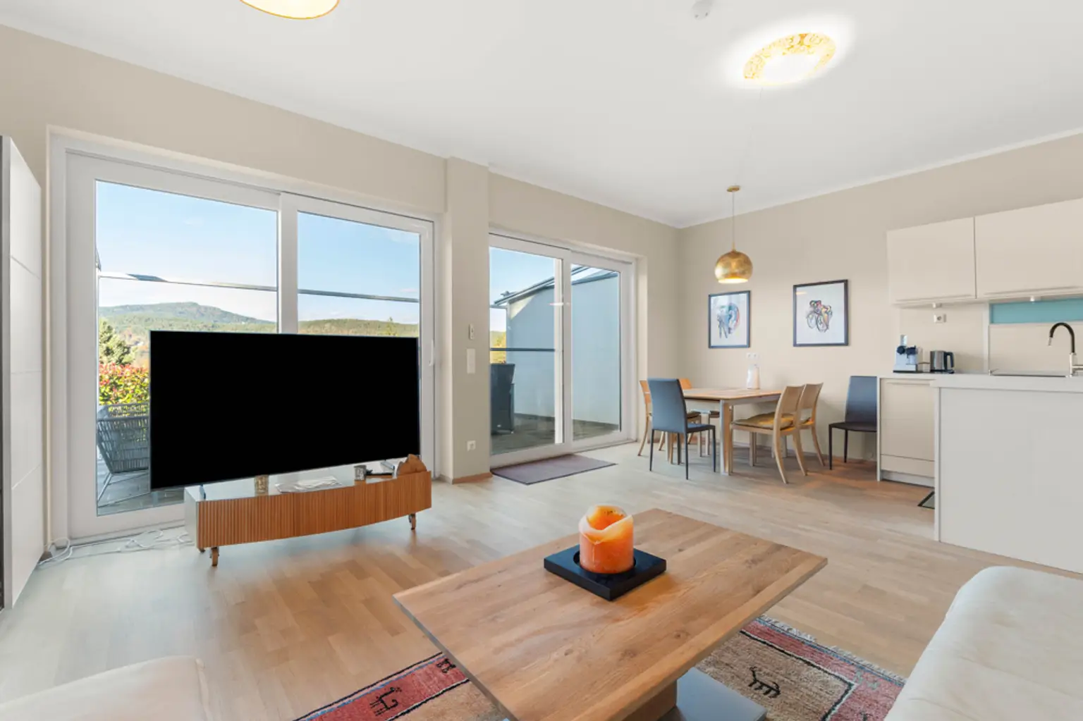 Doppelhaushälfte mit Weitblick