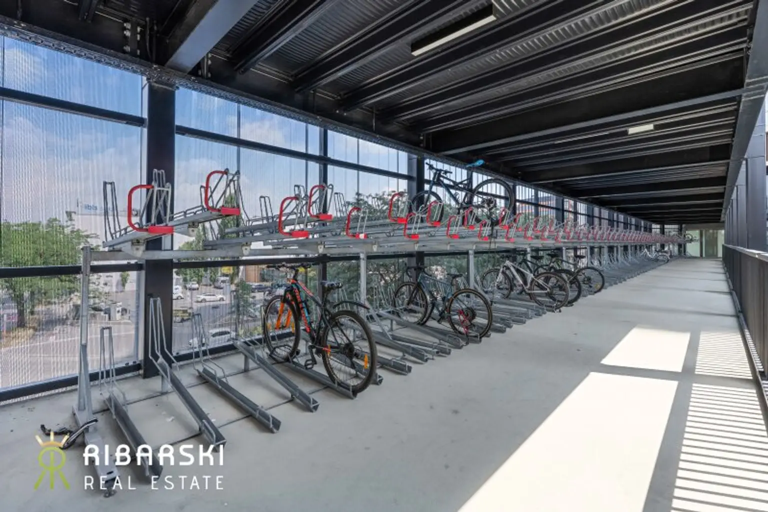 Fahrradabstellplätze Detailansicht