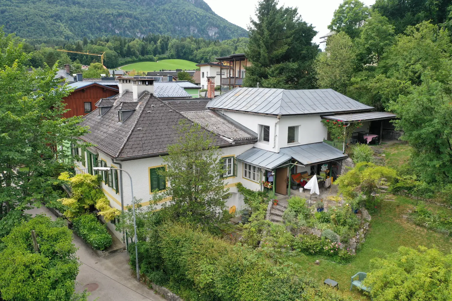 Grundstück mit historischem Bestand und Blick zum Siriuskogel – Potenzial für Villa oder Doppelhaus