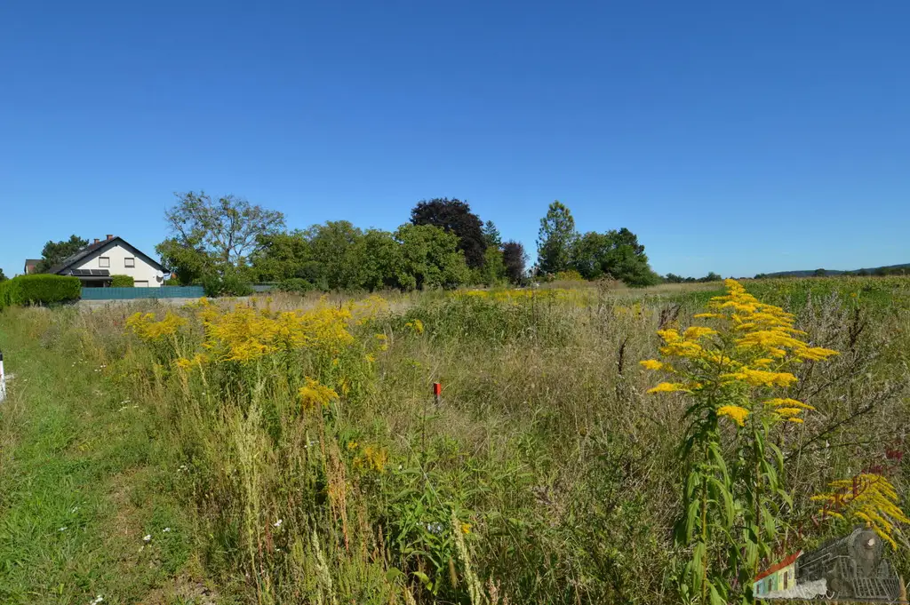 1.930 m² Grundstück umgeben von Feldern