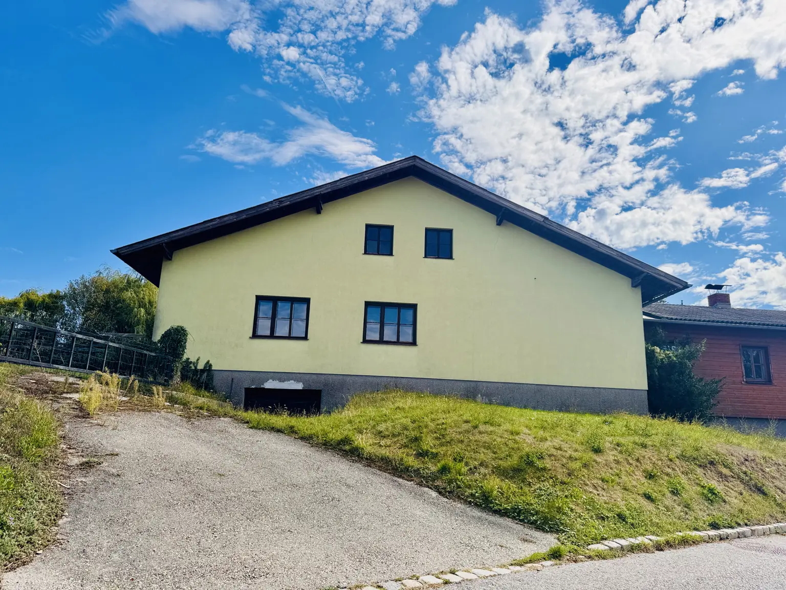 Haus seitlich