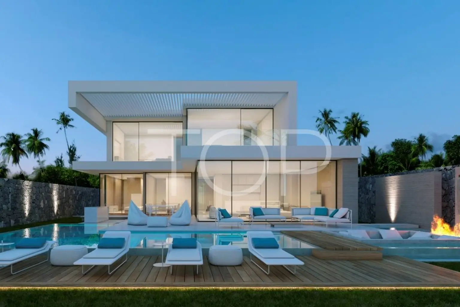 Moderna Villa de Lujo en el campo de Golf de Abama, en Abama Resort.
