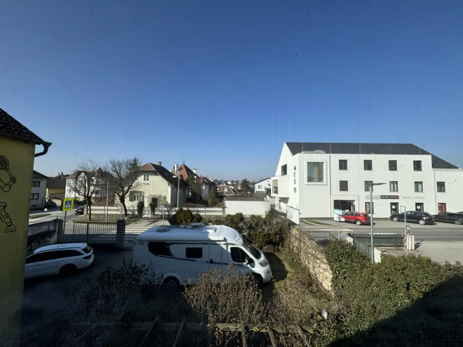 Ausblick Zimmer Dachgeschoß