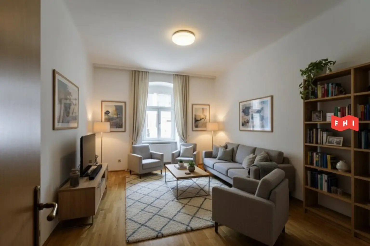 Schöne Altbau Erdgeschoss Wohnung mit Garten im Zentrum von Linz