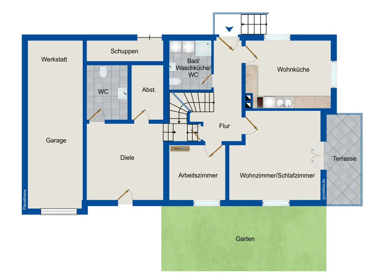 Grundriss EG
