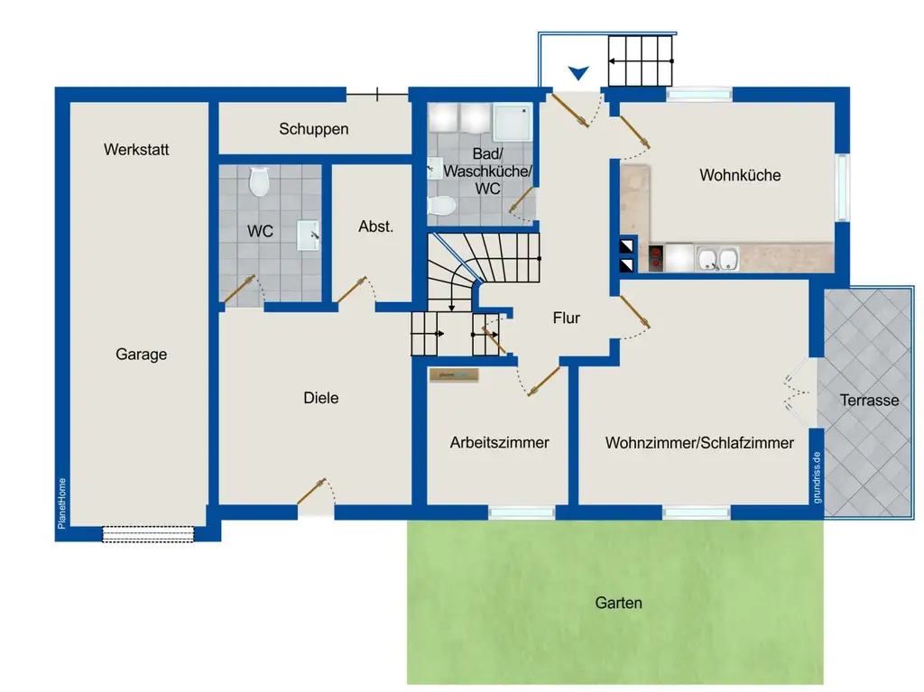 Grundriss EG