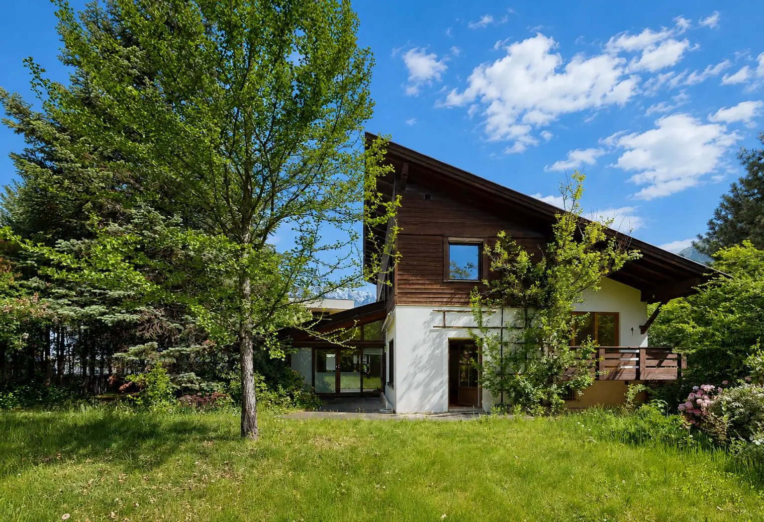 Haus - Ansicht hinten.
