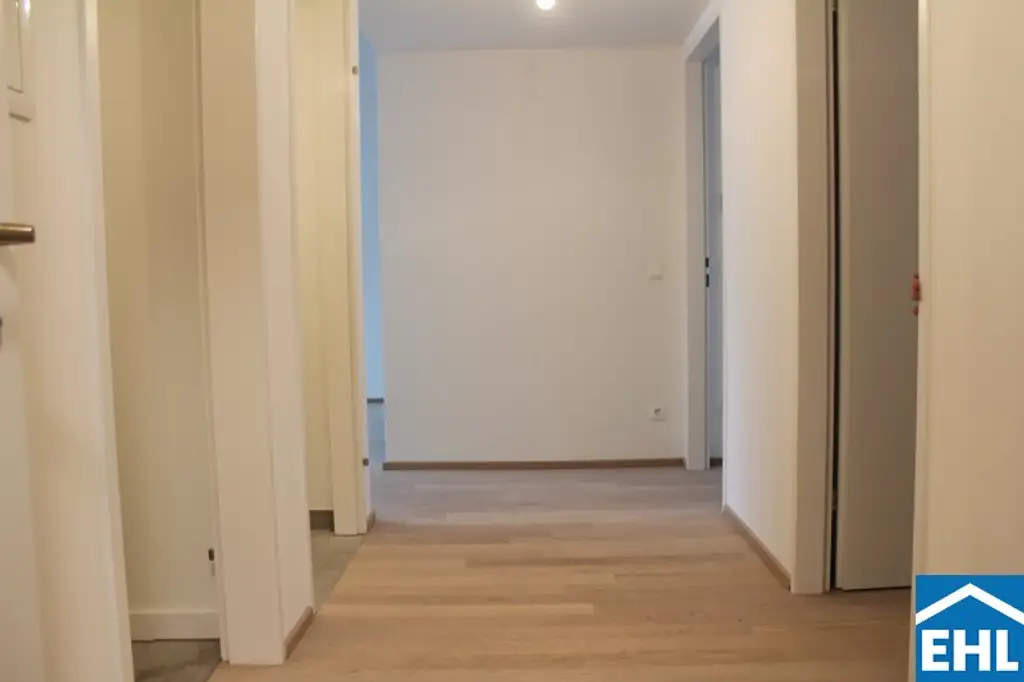3-Zimmer-Wohnung mit Balkon am Donaukanal
