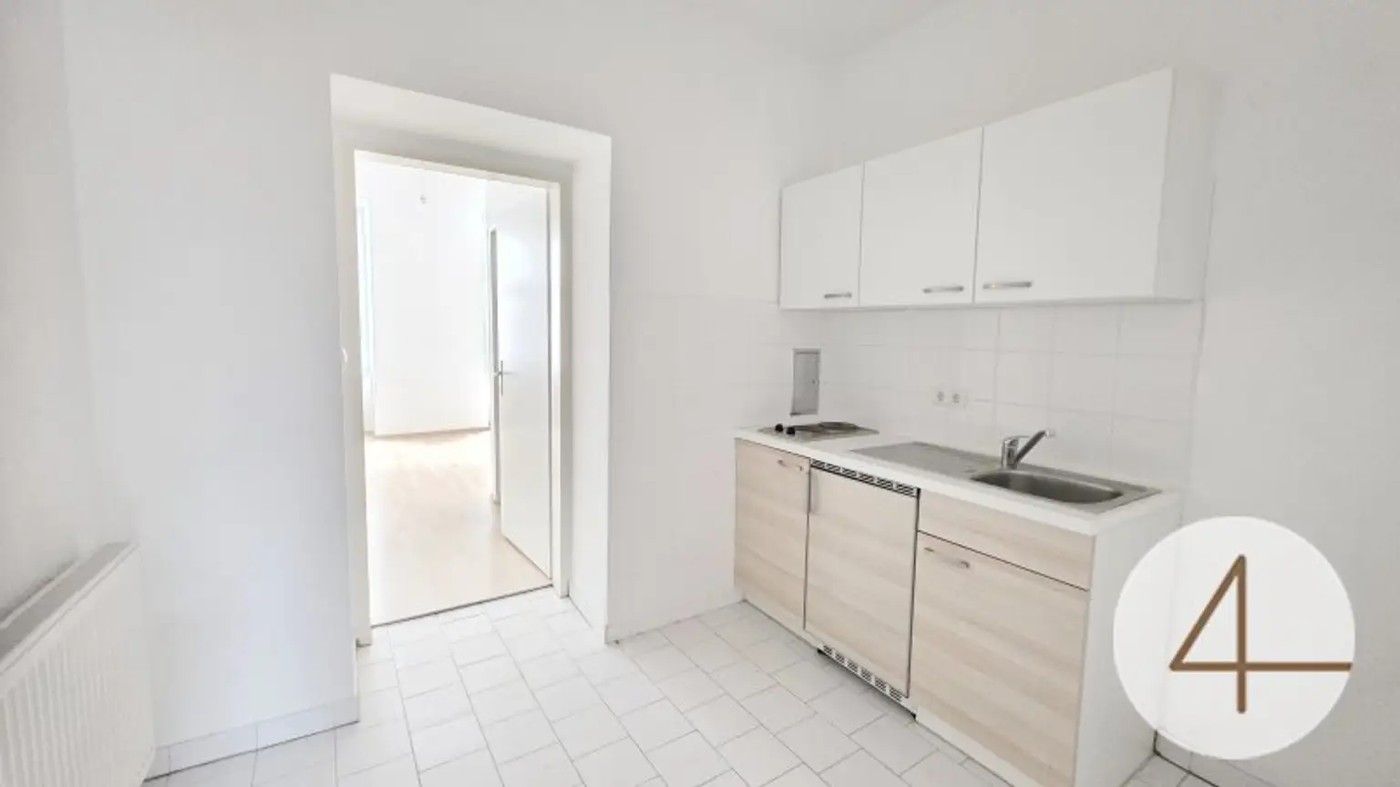 Sanierte Wohnung im Altbauhaus