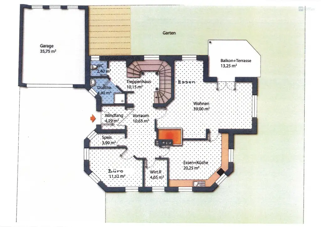 GARTENPARADIES   -  9.000 M² - 
LANDHAUS IN PARKLANDSCHAFT  
NUR 30 MINUTEN VON WIEN
