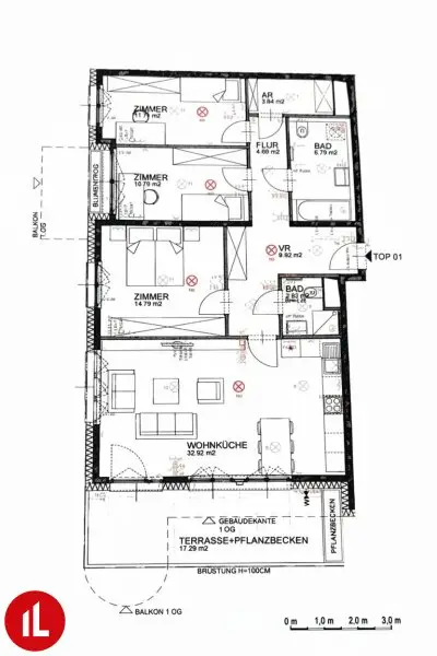 Zwischen Stadtleben & Parkruhe – Ihr neues Zuhause mitten in Schwechat | 4 Zimmerwohnung mit Außenfläche