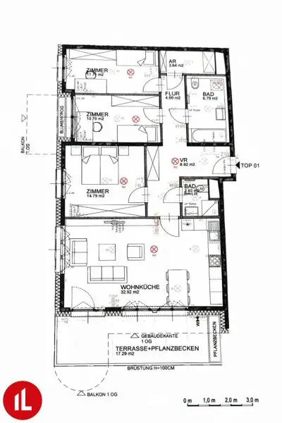 Zwischen Stadtleben & Parkruhe – Ihr neues Zuhause mitten in Schwechat | 4 Zimmerwohnung mit Außenfläche