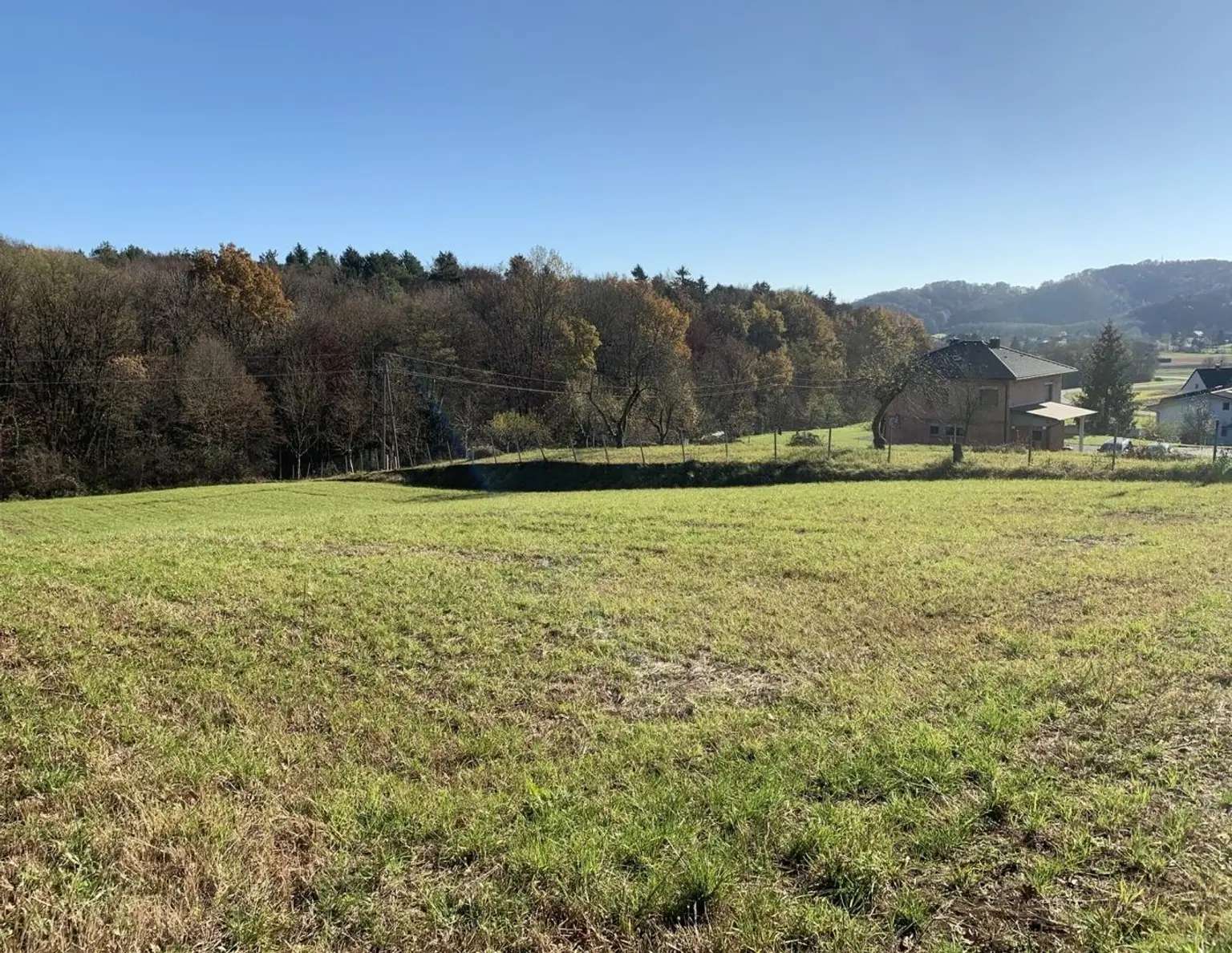 Baugrundstück, Toplage, leichte Süd-Hanglage, Nähe Loipersdorf und Jennersdorf