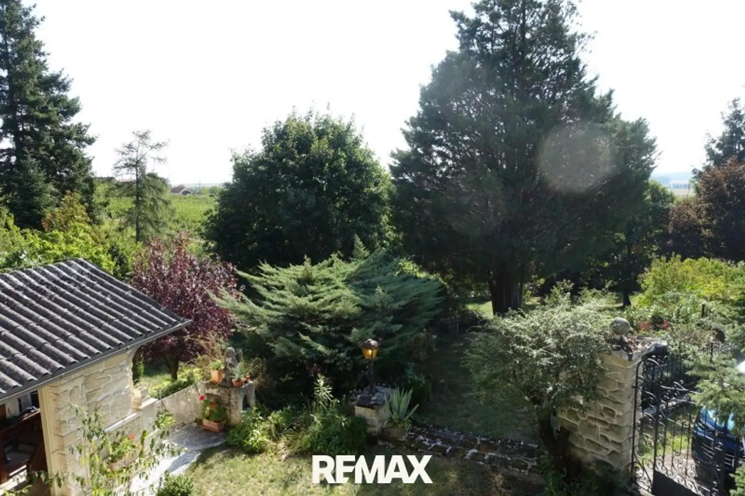 Ausblick von der Terrasse
