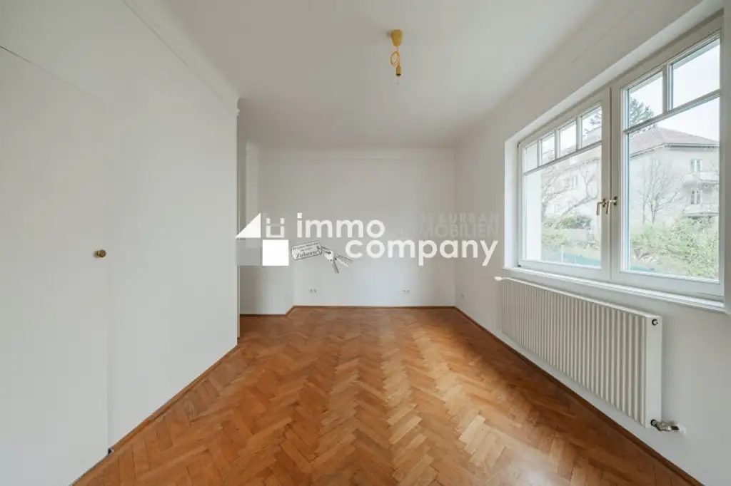 Potential - Altbaucharmante Familienvilla mit 9 Zimmern auf 3 Ebenen in Grinzinger Best Lage