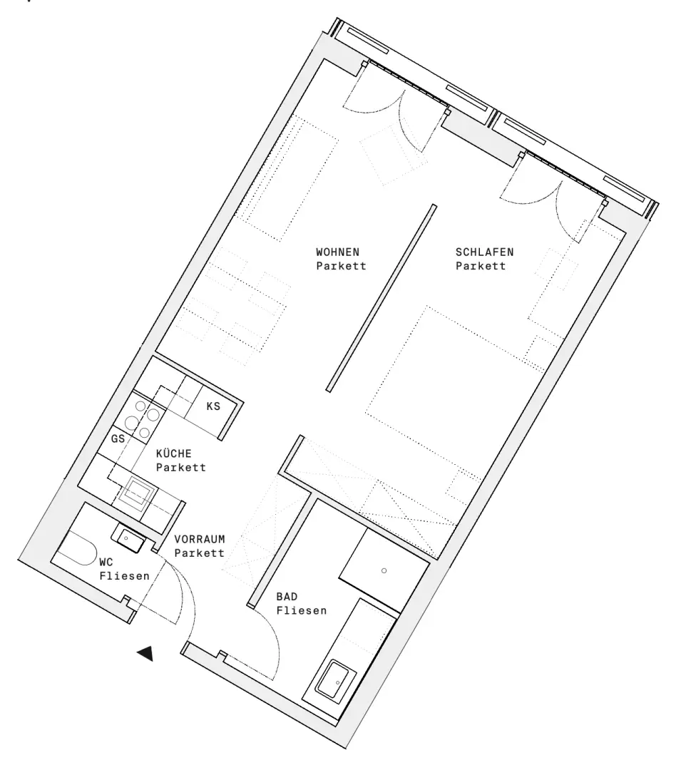 DC-FLATS: High-End-Apartment bei der UNO-City!! ERSTBEZUG!!