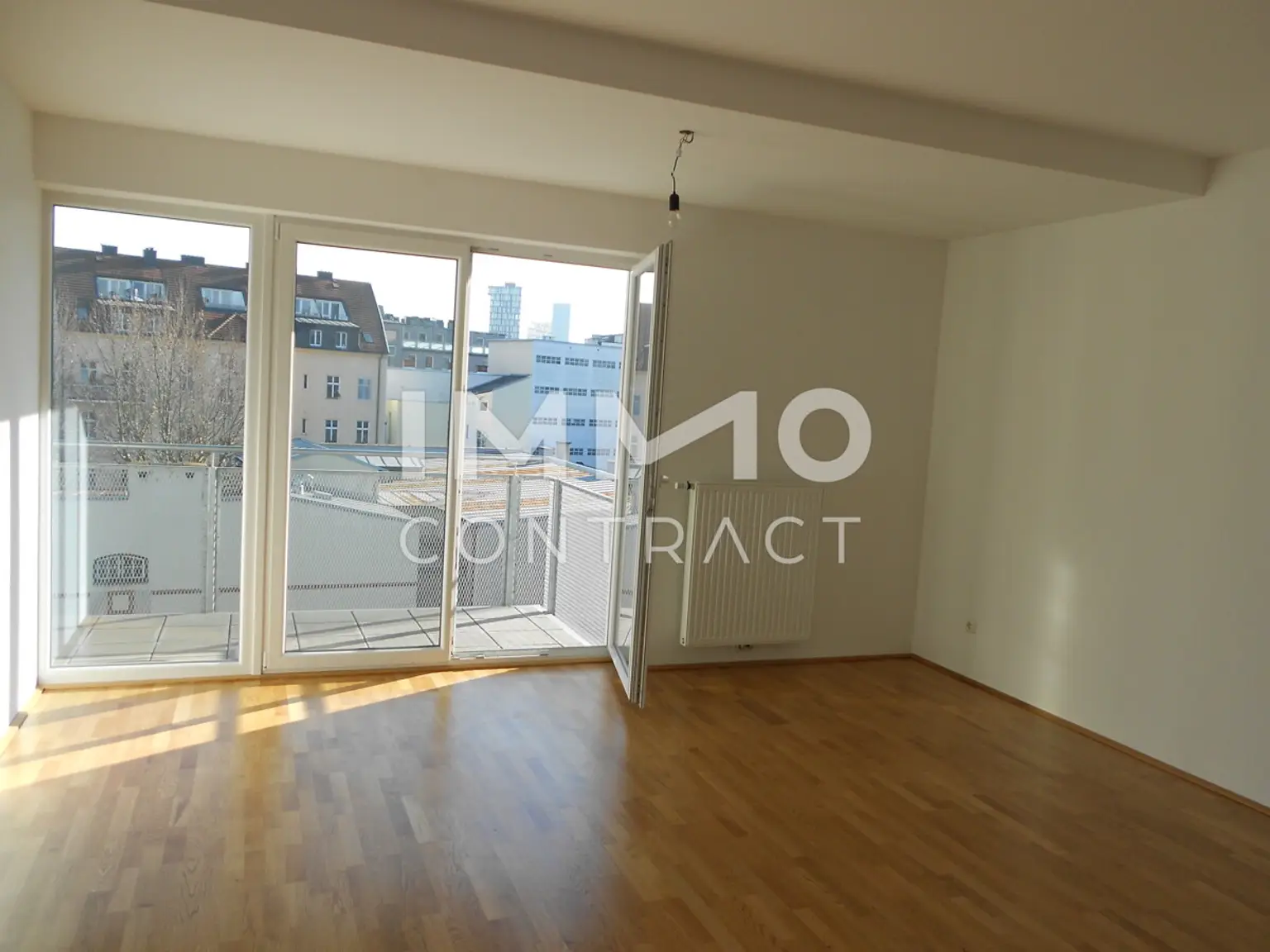 Ideale 2-Zimmer-Wohnung mit großem Balkon zu vermieten - Bürgerstraße 8 - Top 12