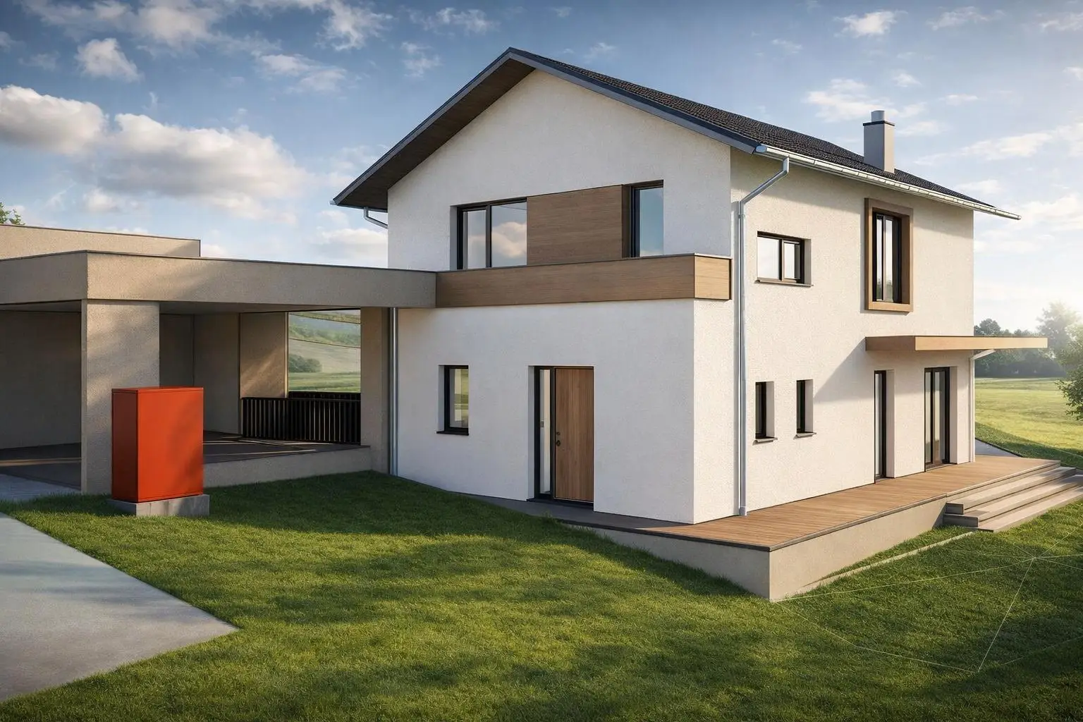 Schaubild Haus