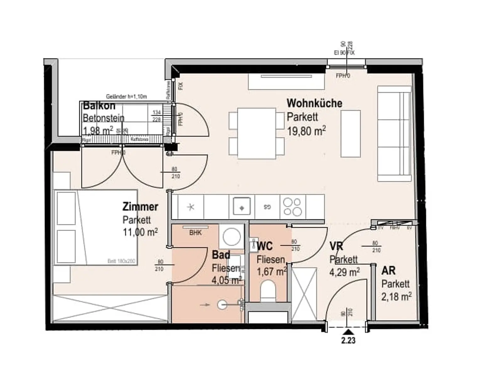"Wohnoase Siebenbrunnengasse 44" - Nachhaltig gedacht, besonders gemacht.