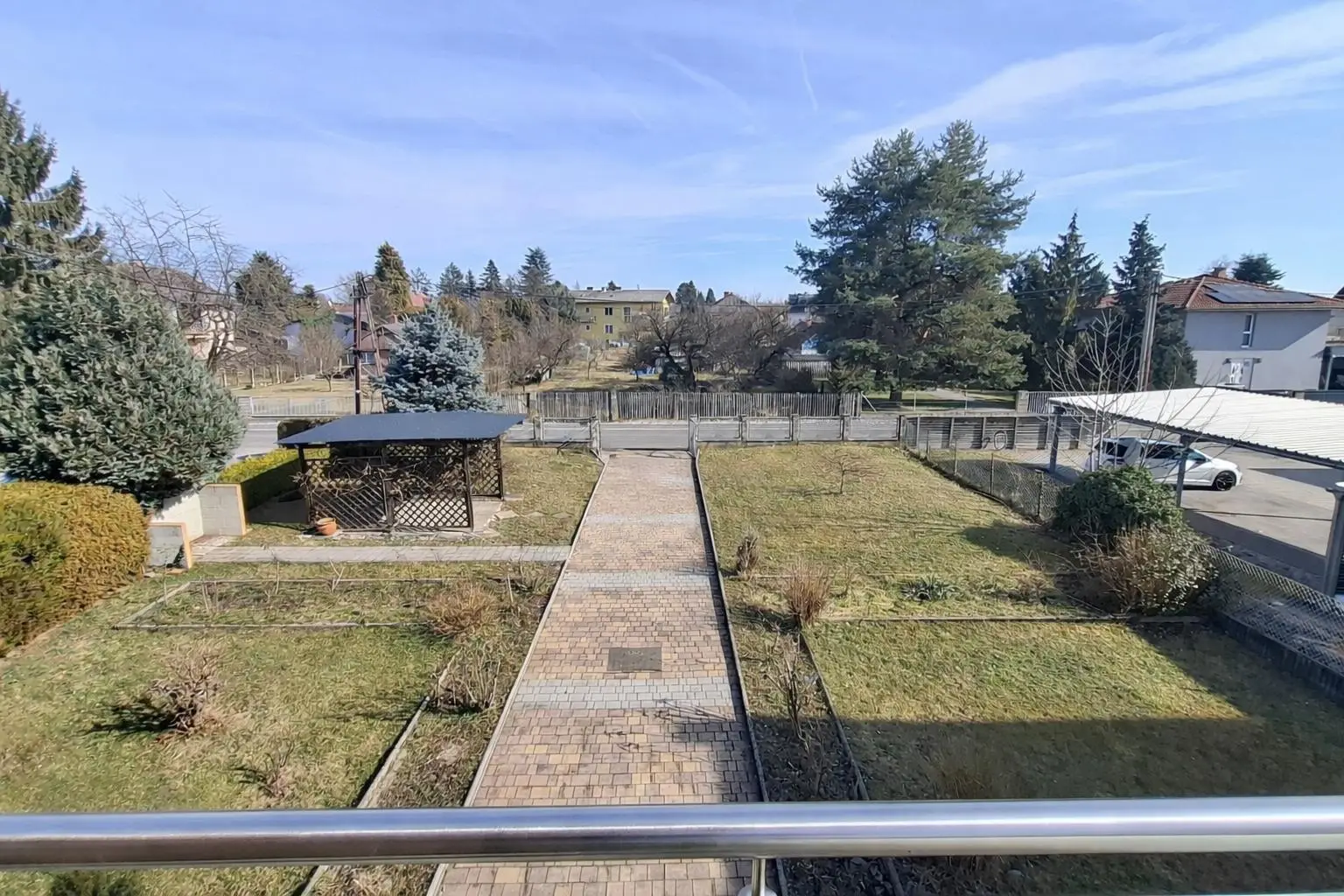 Ausblick Balkon