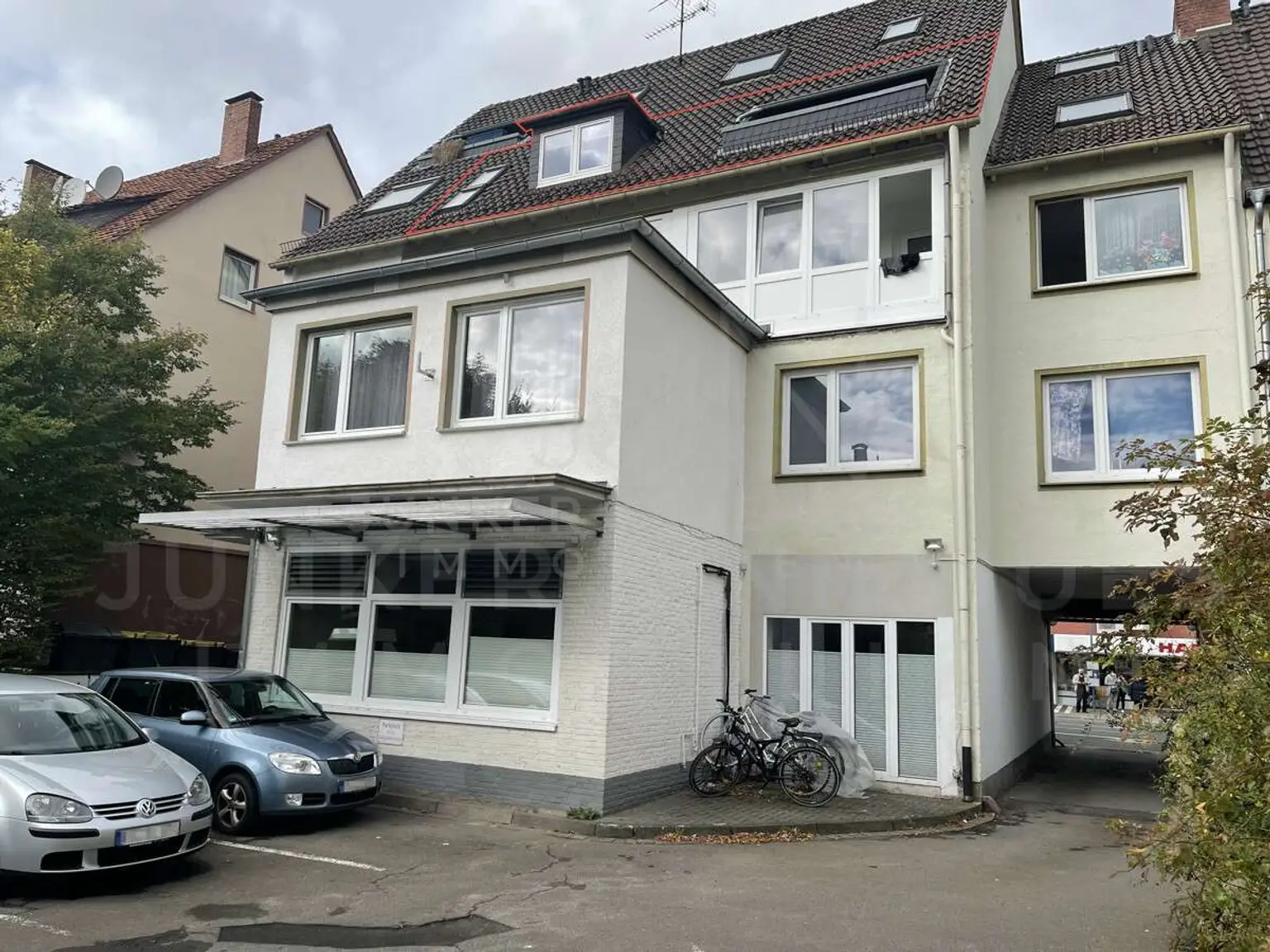Ansicht von hinten