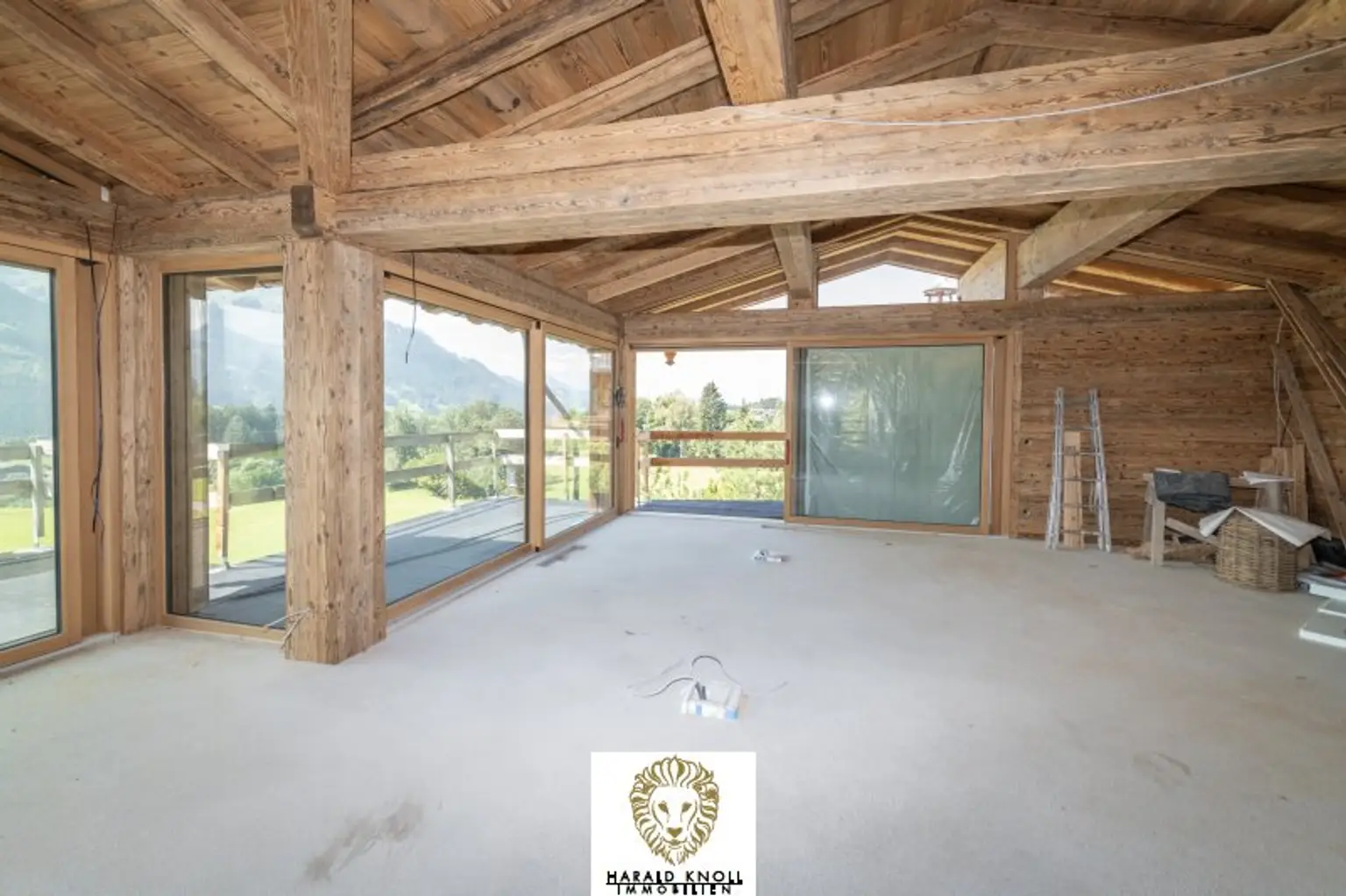 Exklusives Chalet Rohbau in Aurach