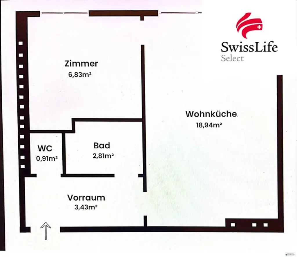 Klein, aber fein | Komplett sanierte 2-Zimmer-Wohnung | ca. 33 m²