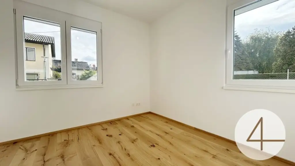 Top-Neubau in Markgrafneusiedl: 5-Zimmer-Ziegelhaus mit Eigengarten, Balkonen 2 Stellplätze – schlüsselfertig!