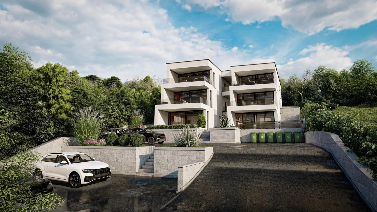 Außenansicht - Rendering